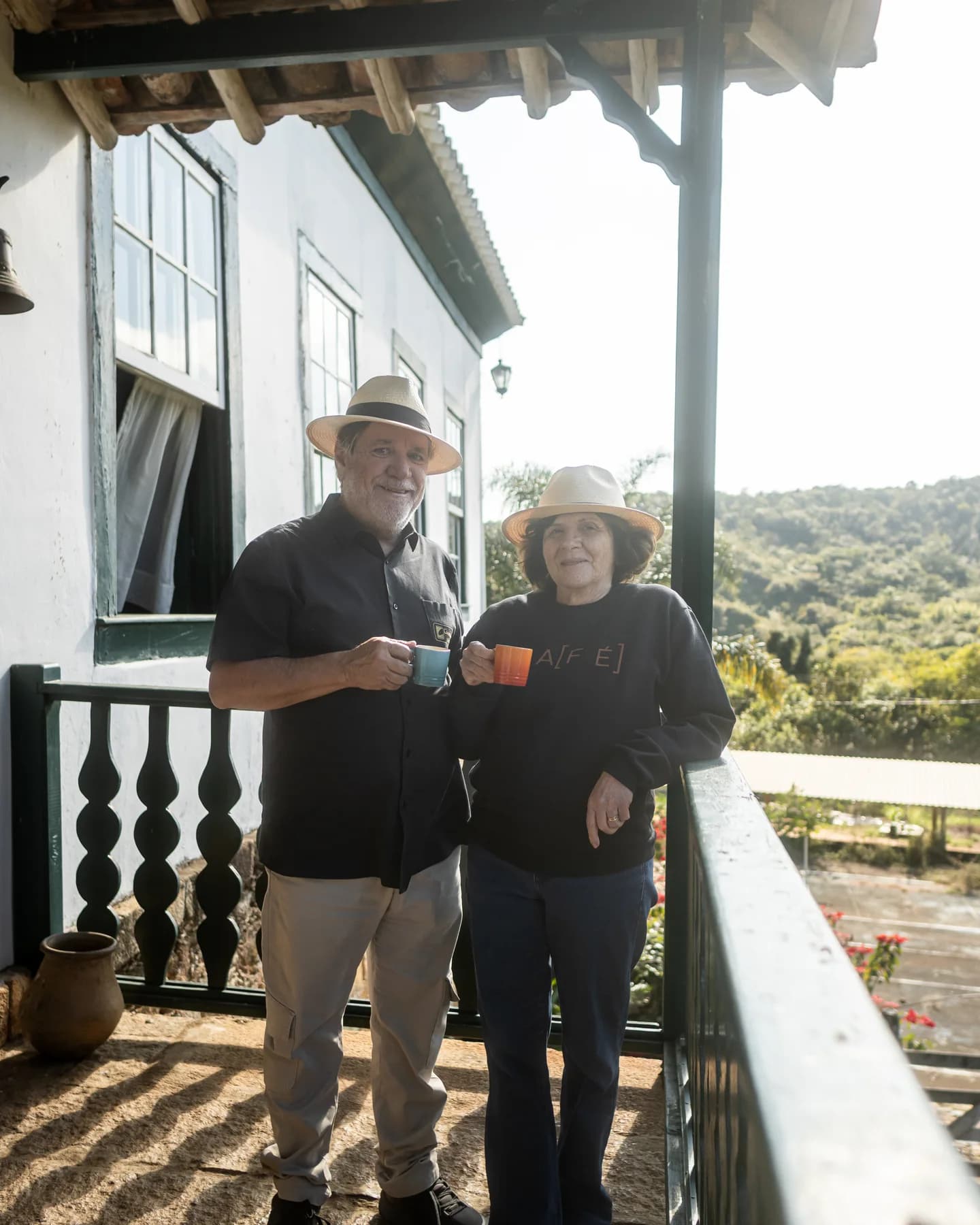 Fazenda Guariroba 的 Gabriel 与 Elisa